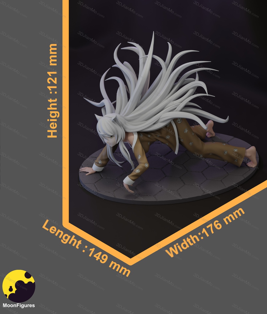 Moon Figures 猫物语 羽川翼