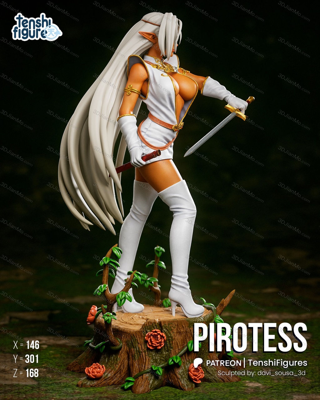Tenshi Figures 罗德岛战记 比萝蒂丝