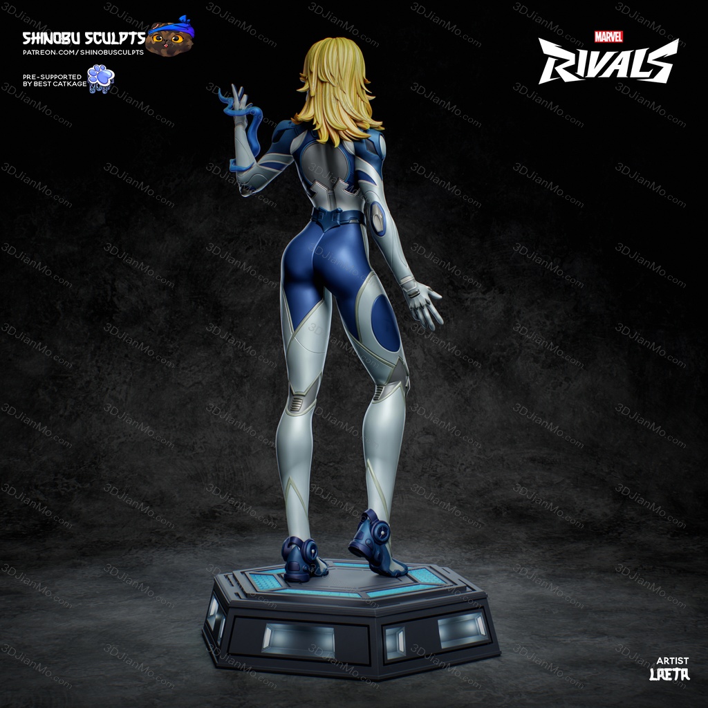 Shinobu Sculpts 漫威 隐形女侠