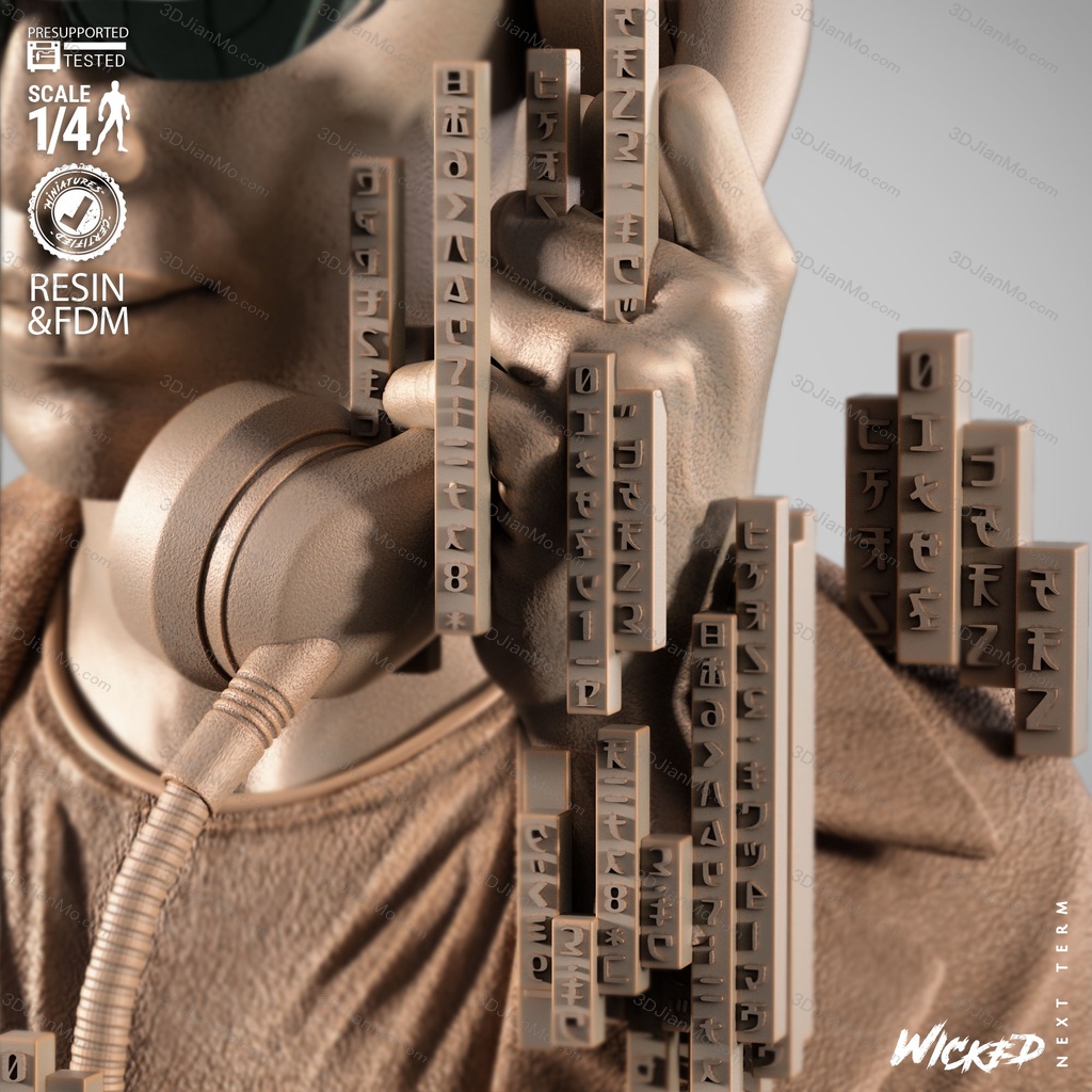 3DWicked 骇客帝国 崔妮蒂