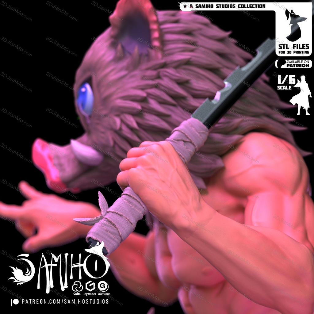 Samiho 鬼灭之刃 嘴平伊之助