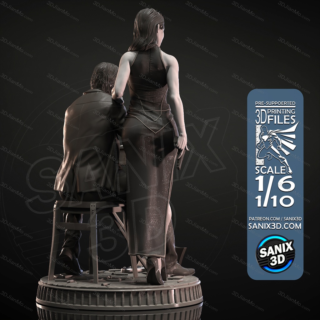 Sanix3d ‌疾速追杀 约翰·威克和伊芙