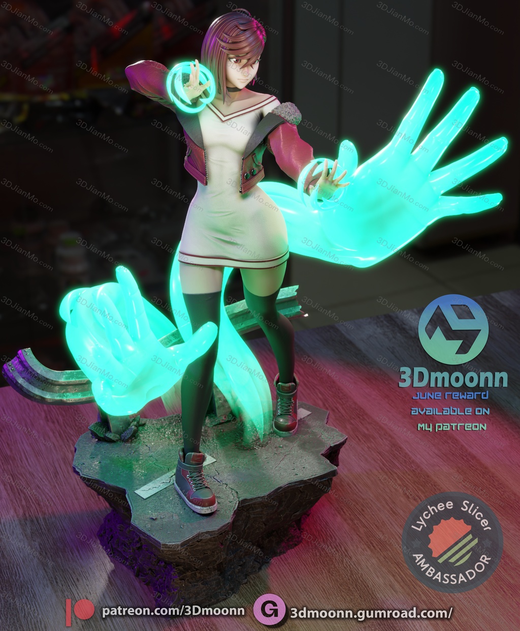 3Dmoonn 当哒当 绫濑桃