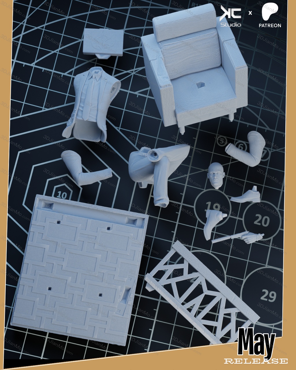 KcStudio 杀手 代号47