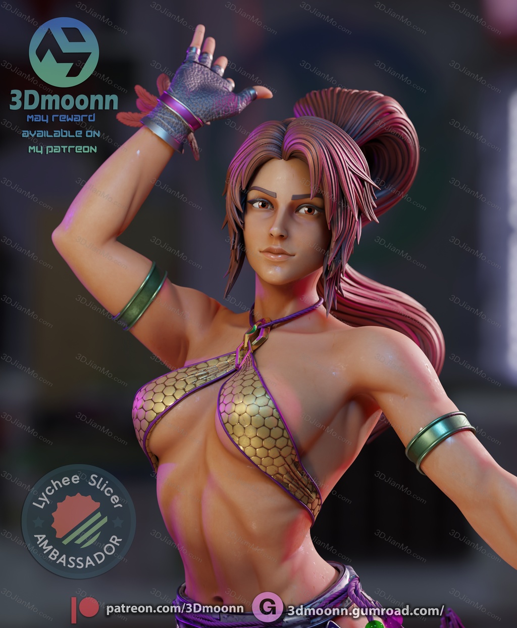 3Dmoonn 铁拳 寿屋