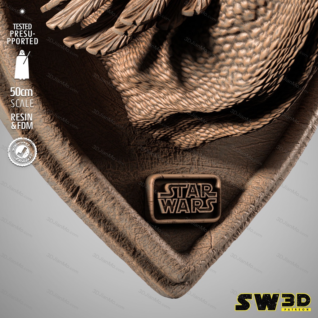 SW3D 星球大战 博加挂件