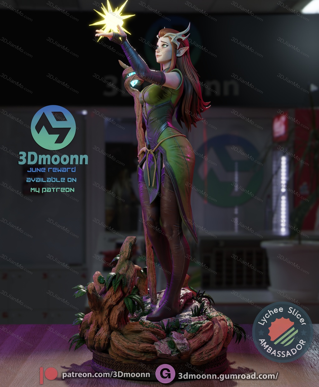 3Dmoonn 机械之声的传奇 玛丽莎蕾