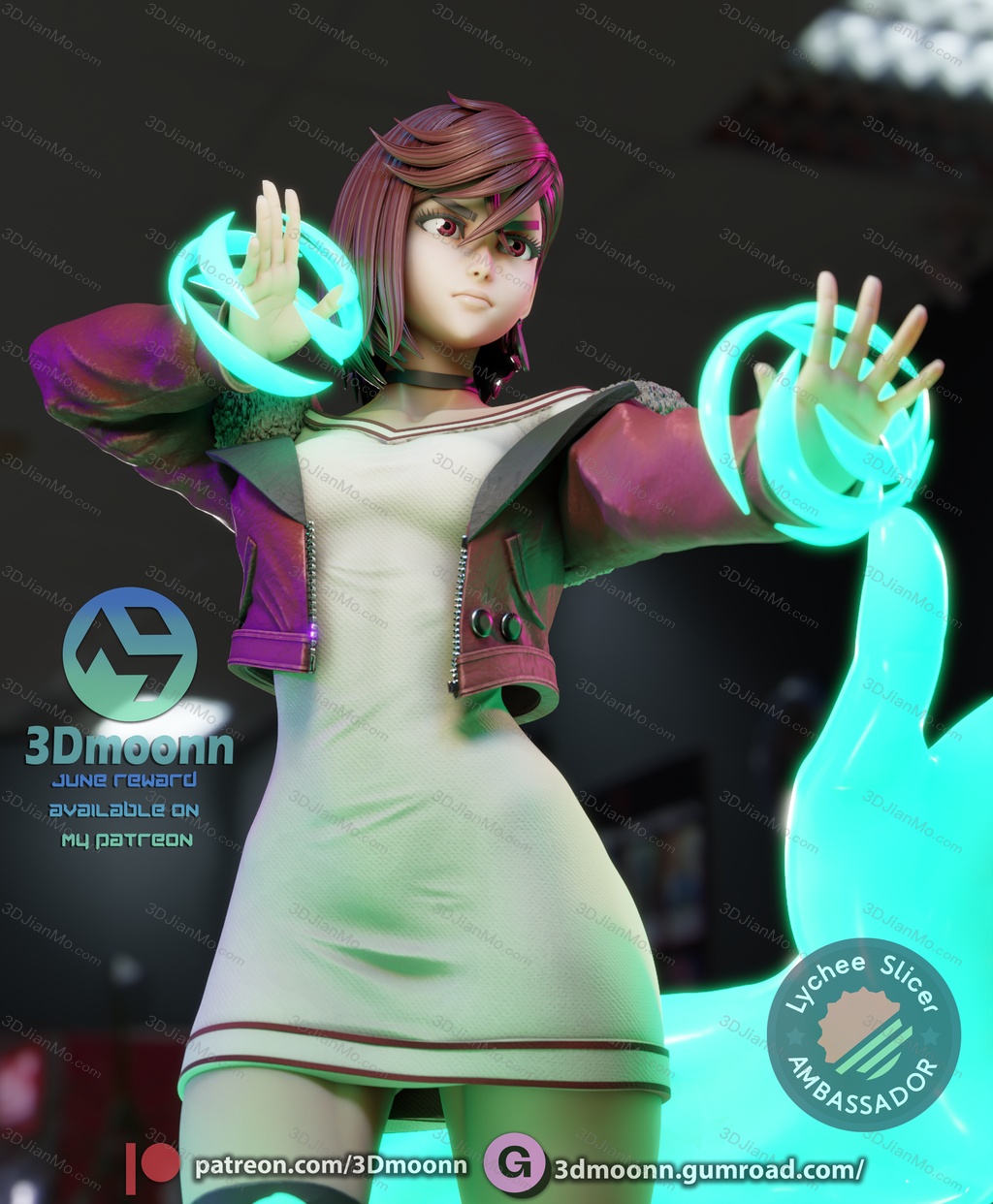 3Dmoonn 当哒当 绫濑桃