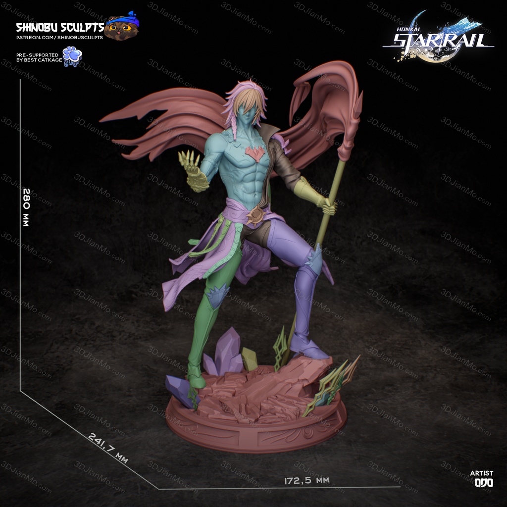Shinobu Sculpts 星穹铁道 莫迪斯