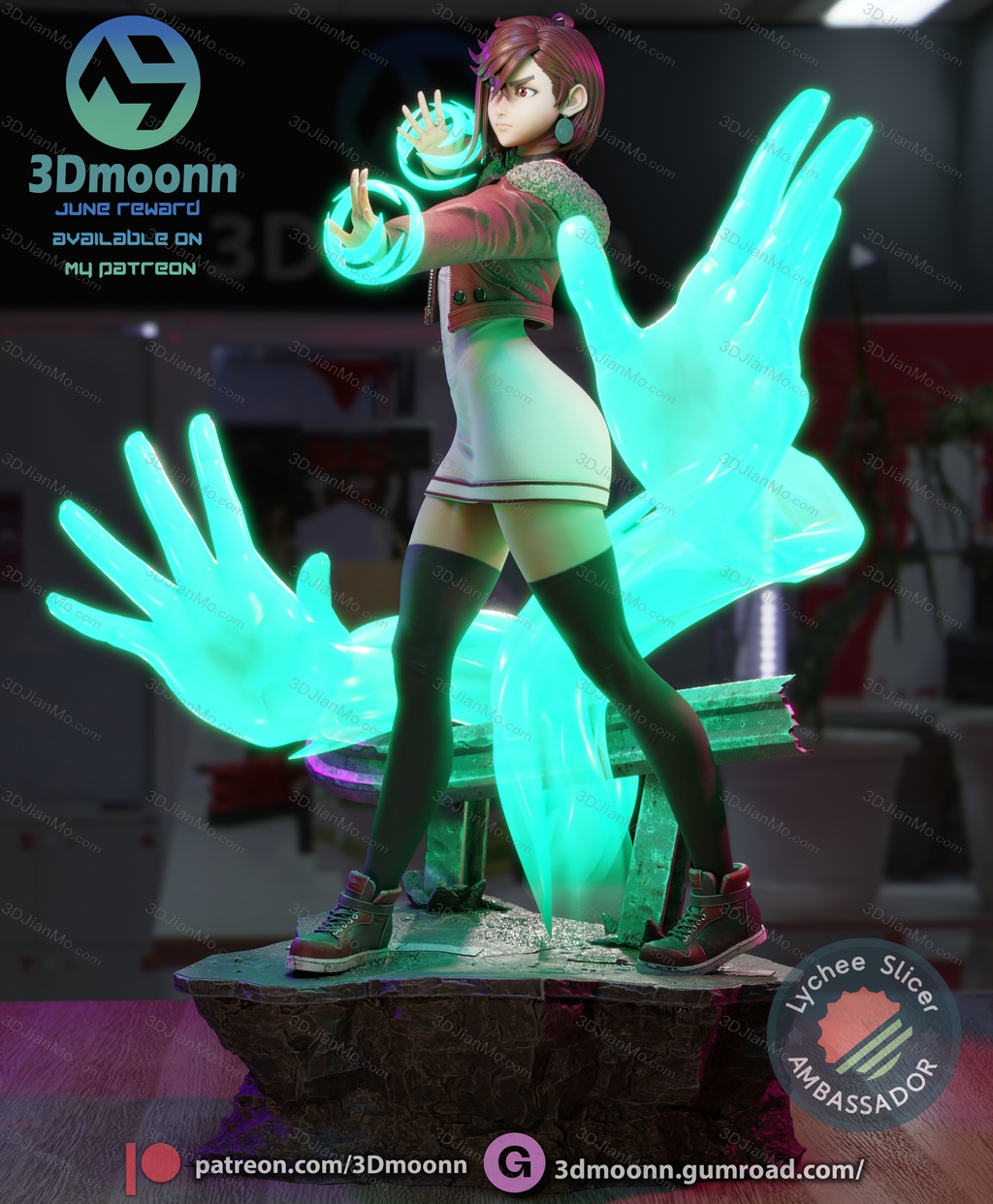 3Dmoonn 当哒当 绫濑桃