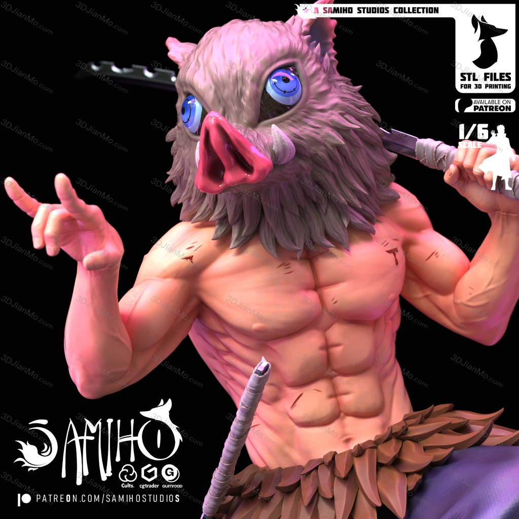 Samiho 鬼灭之刃 嘴平伊之助