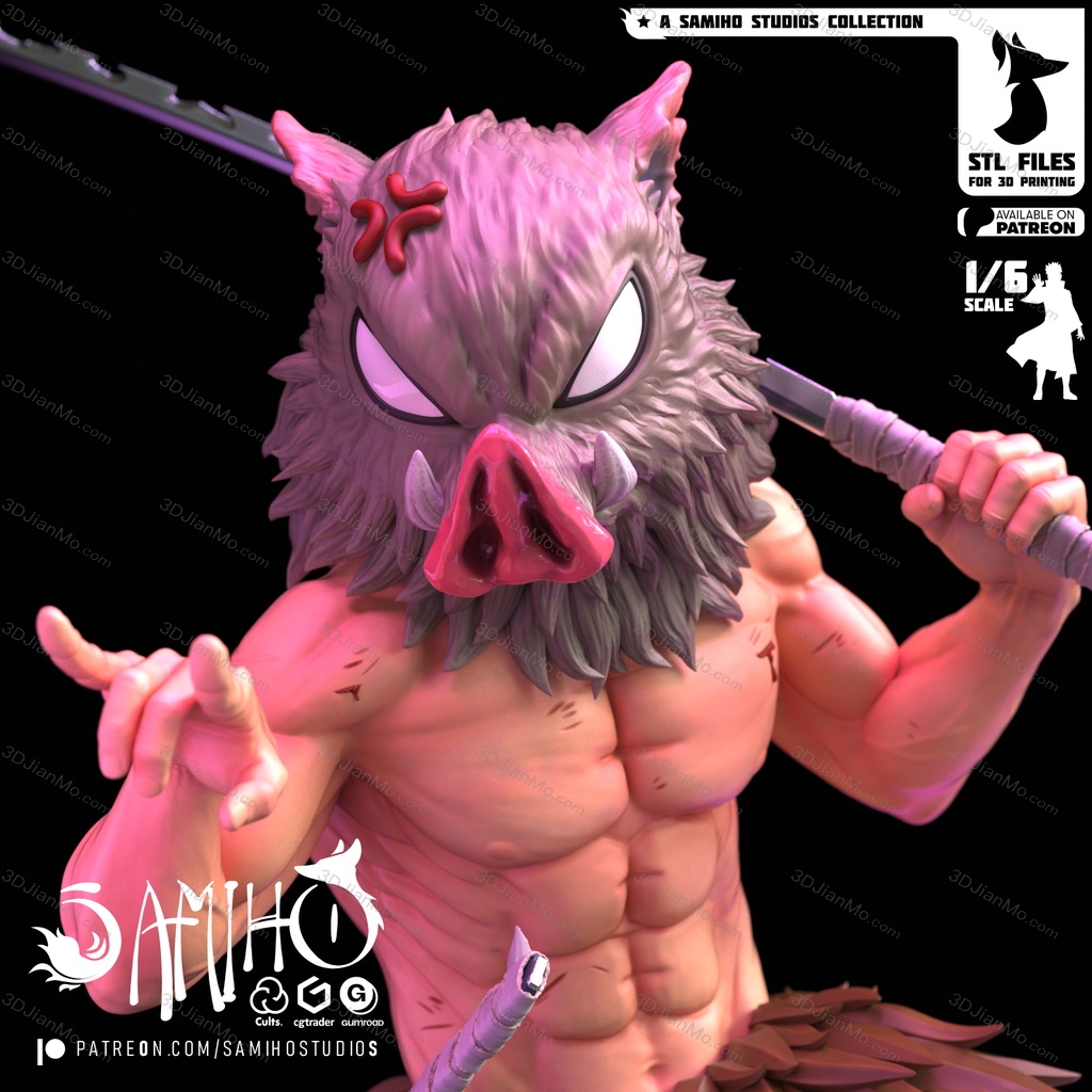 Samiho 鬼灭之刃 嘴平伊之助