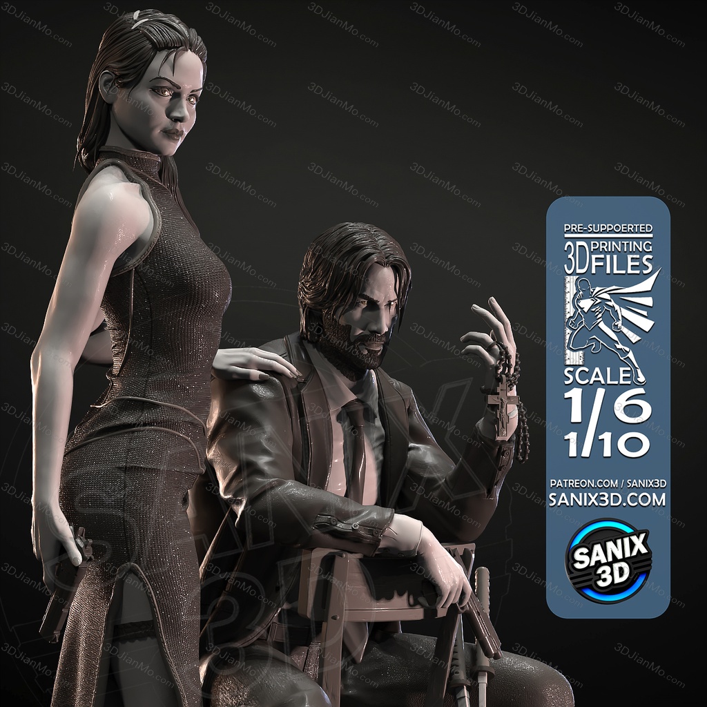 Sanix3d ‌疾速追杀 约翰·威克和伊芙
