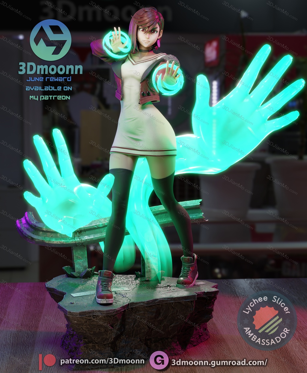 3Dmoonn 当哒当 绫濑桃