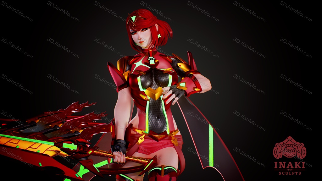 Inaki Sculpts 异度神剑 焰