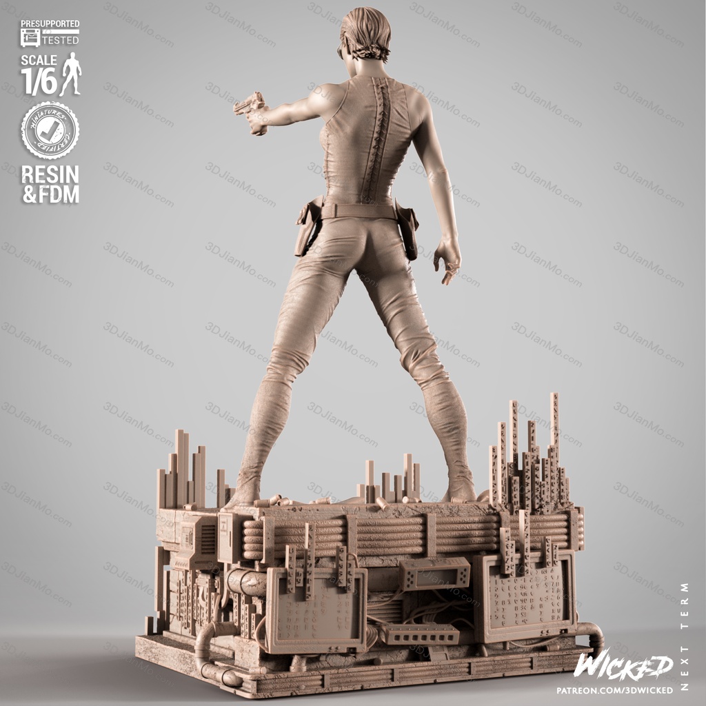 3DWicked 骇客帝国 崔妮蒂