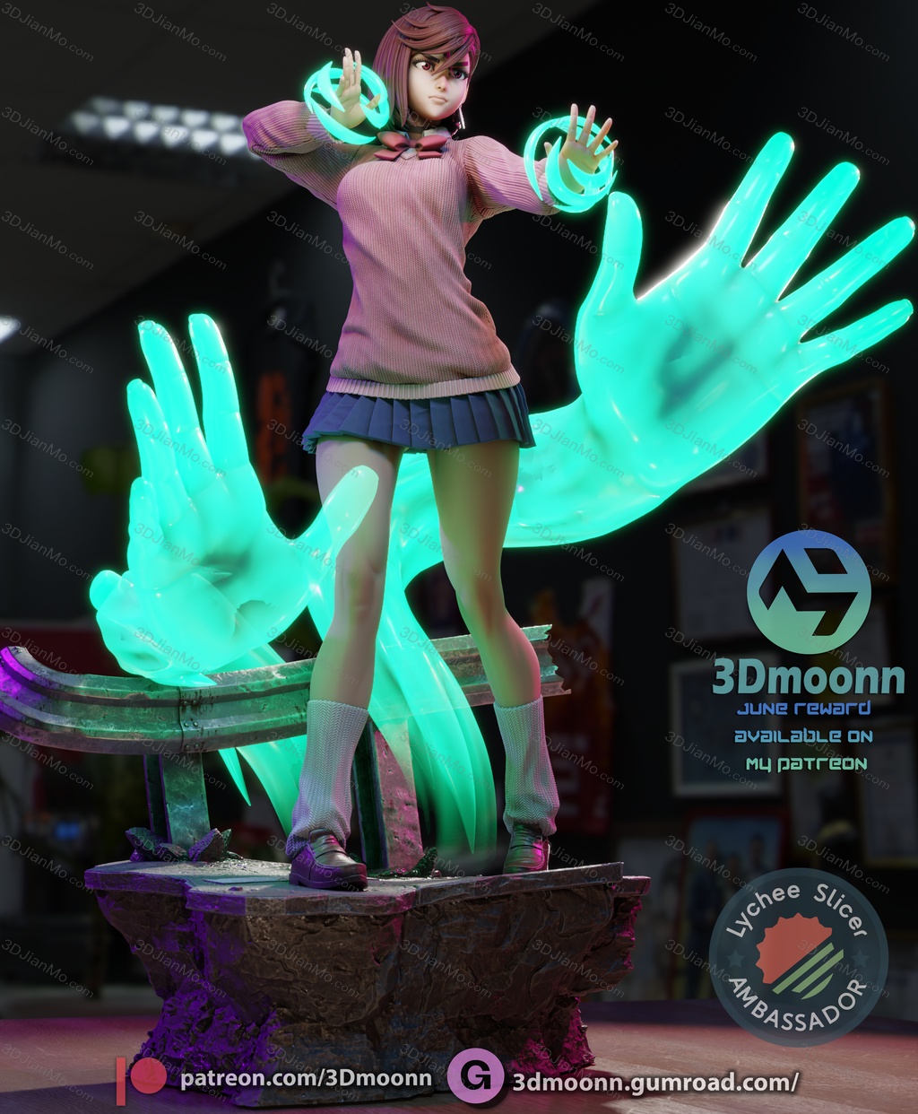 3Dmoonn 当哒当 绫濑桃