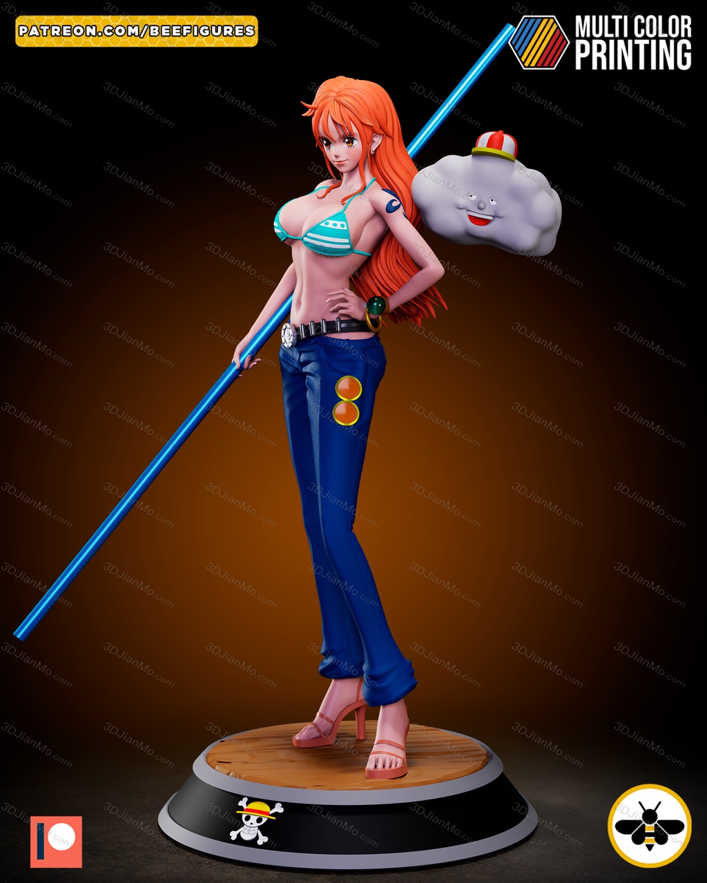 Bee Figures ‌海贼王 娜美