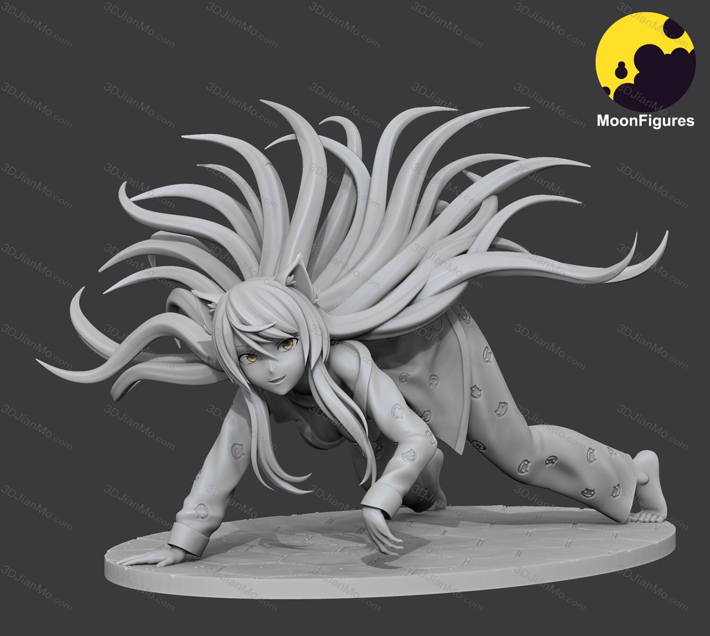 Moon Figures 猫物语 羽川翼
