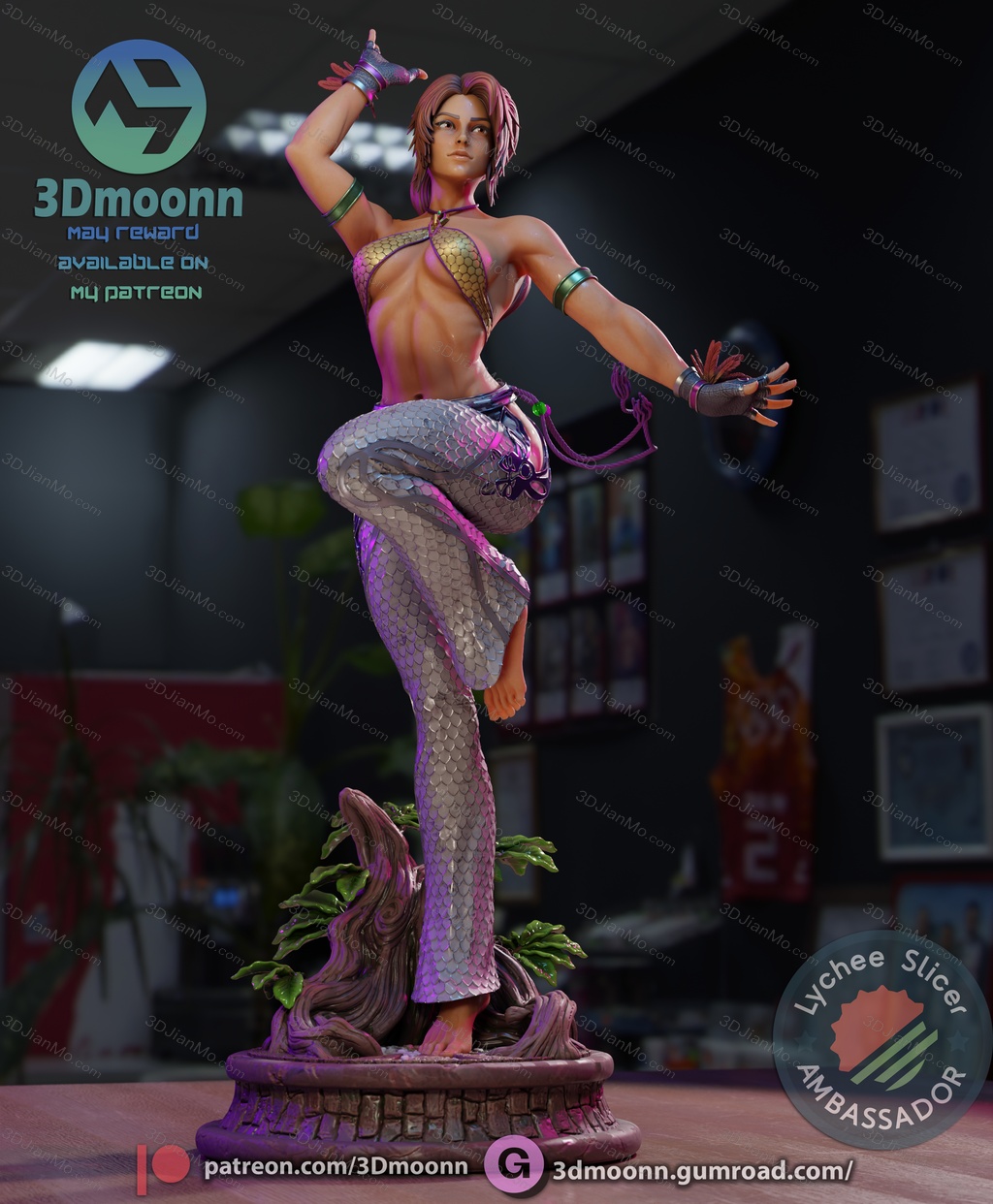 3Dmoonn 铁拳 寿屋