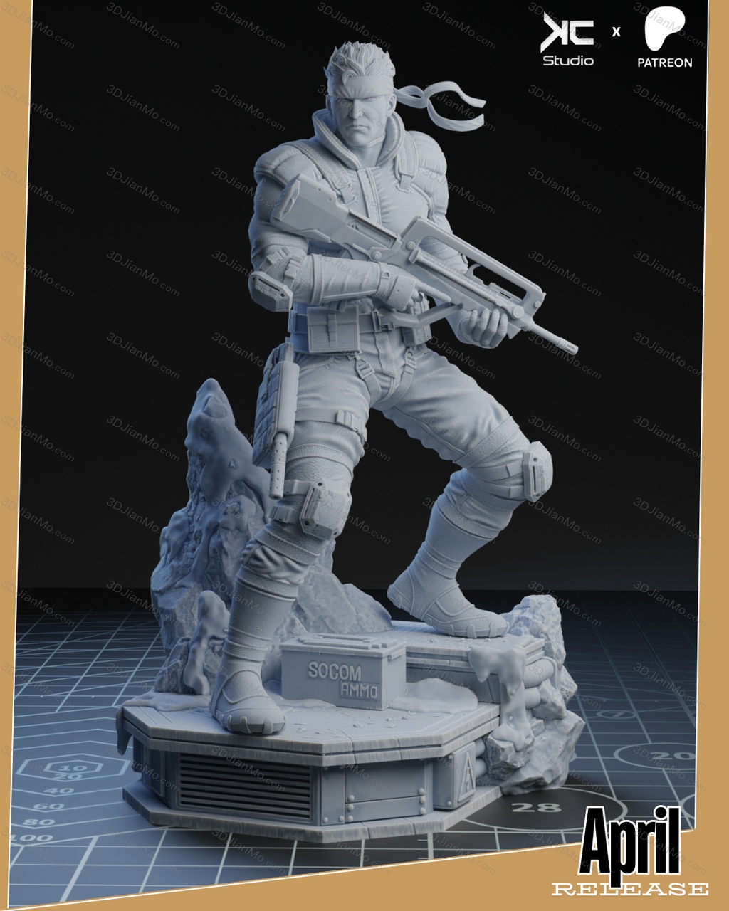 KcStudio 合金装备 索利德·斯内克
