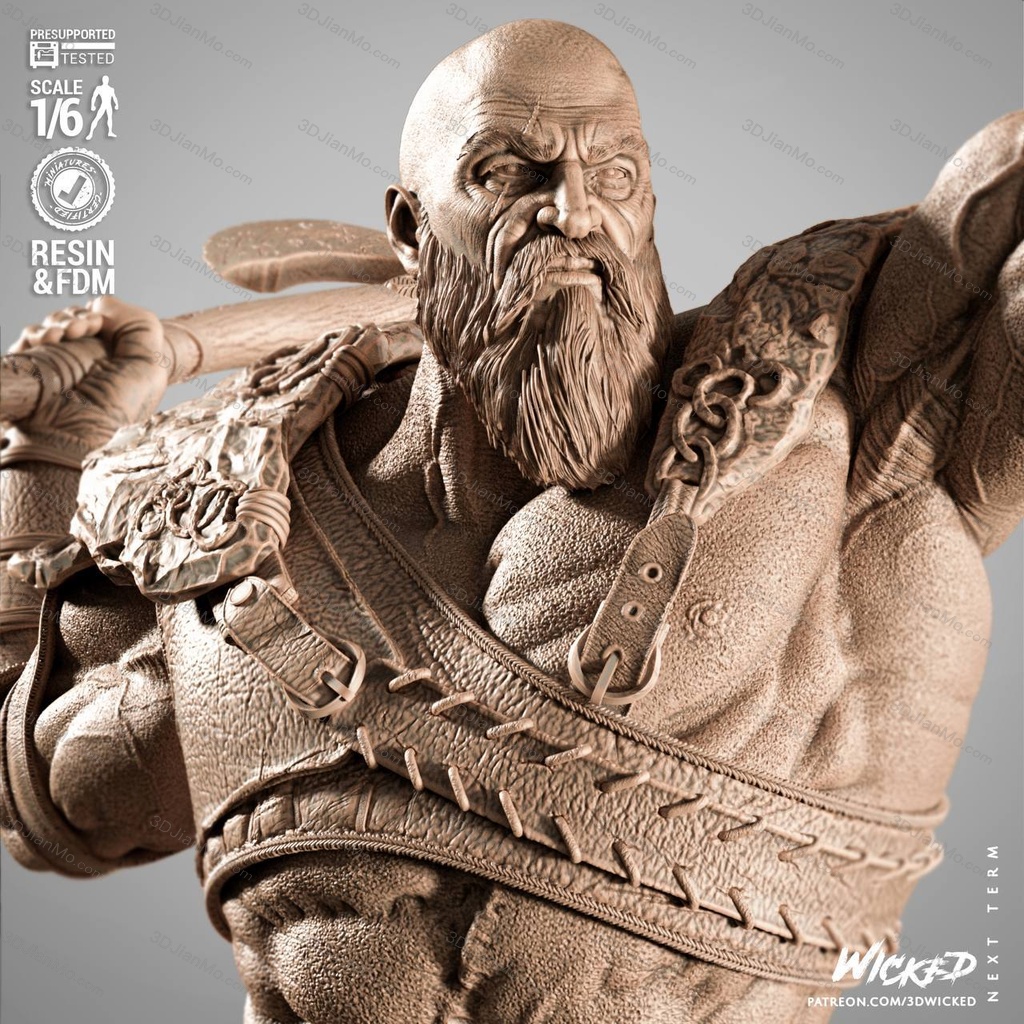 3DWicked 战神 奎托斯
