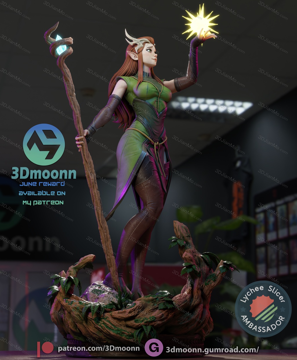 3Dmoonn 机械之声的传奇 玛丽莎蕾