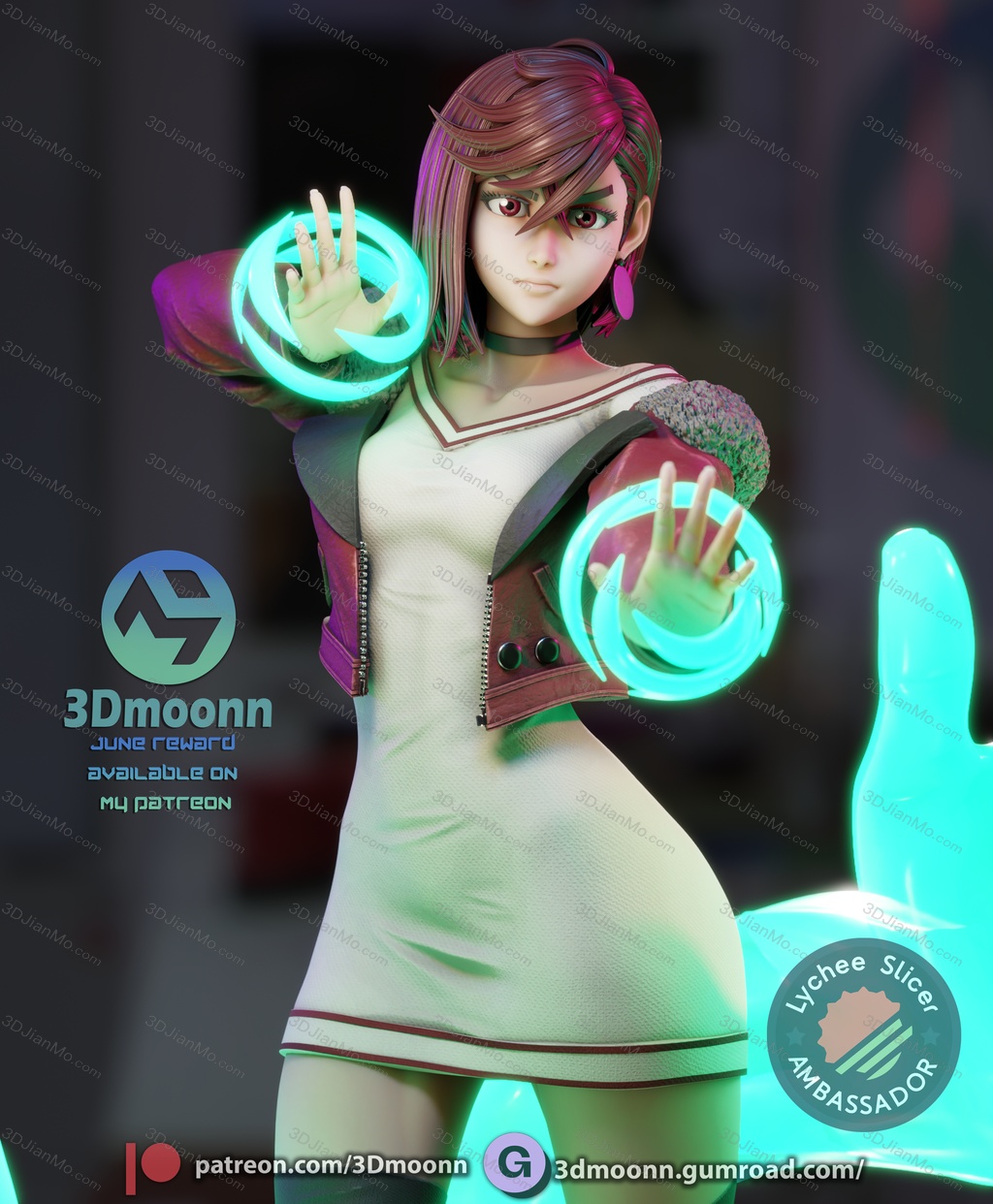 3Dmoonn 当哒当 绫濑桃