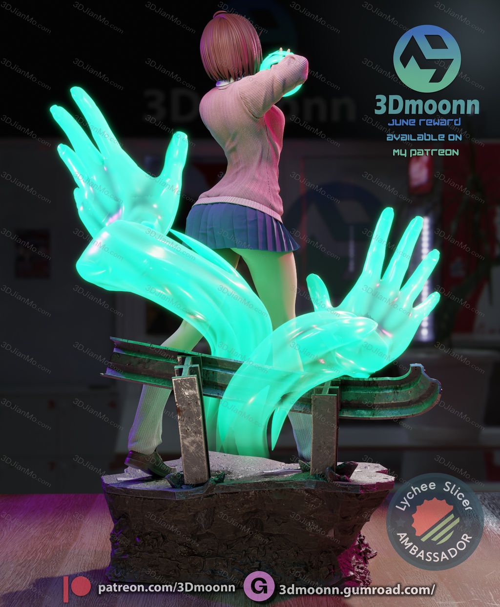 3Dmoonn 当哒当 绫濑桃