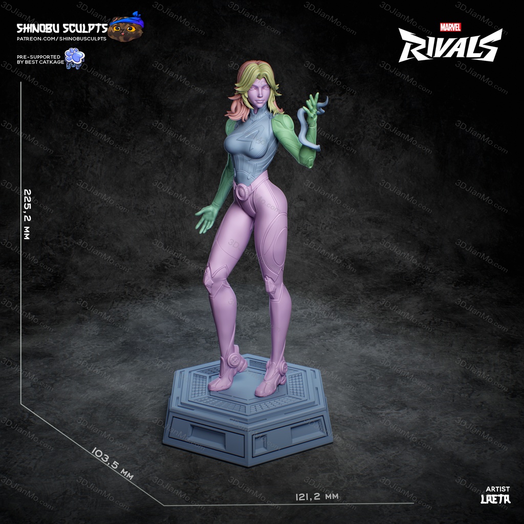 Shinobu Sculpts 漫威 隐形女侠