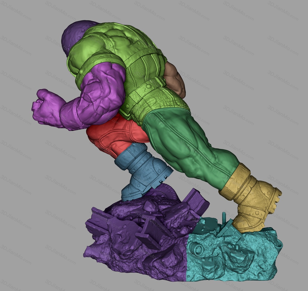 CA3D 漫威 红坦克