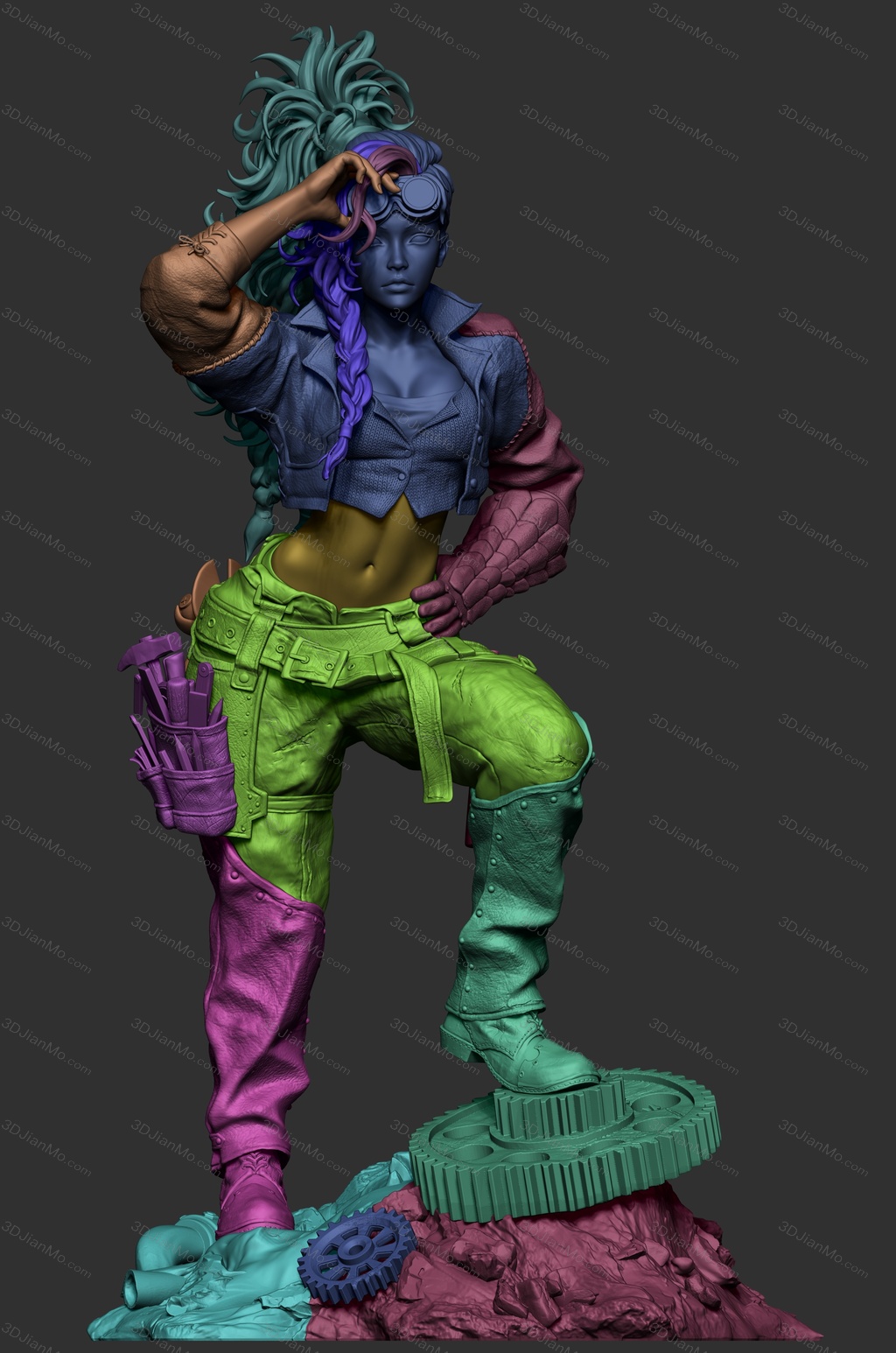 CA3D 魔物猎人荒野 洁玛