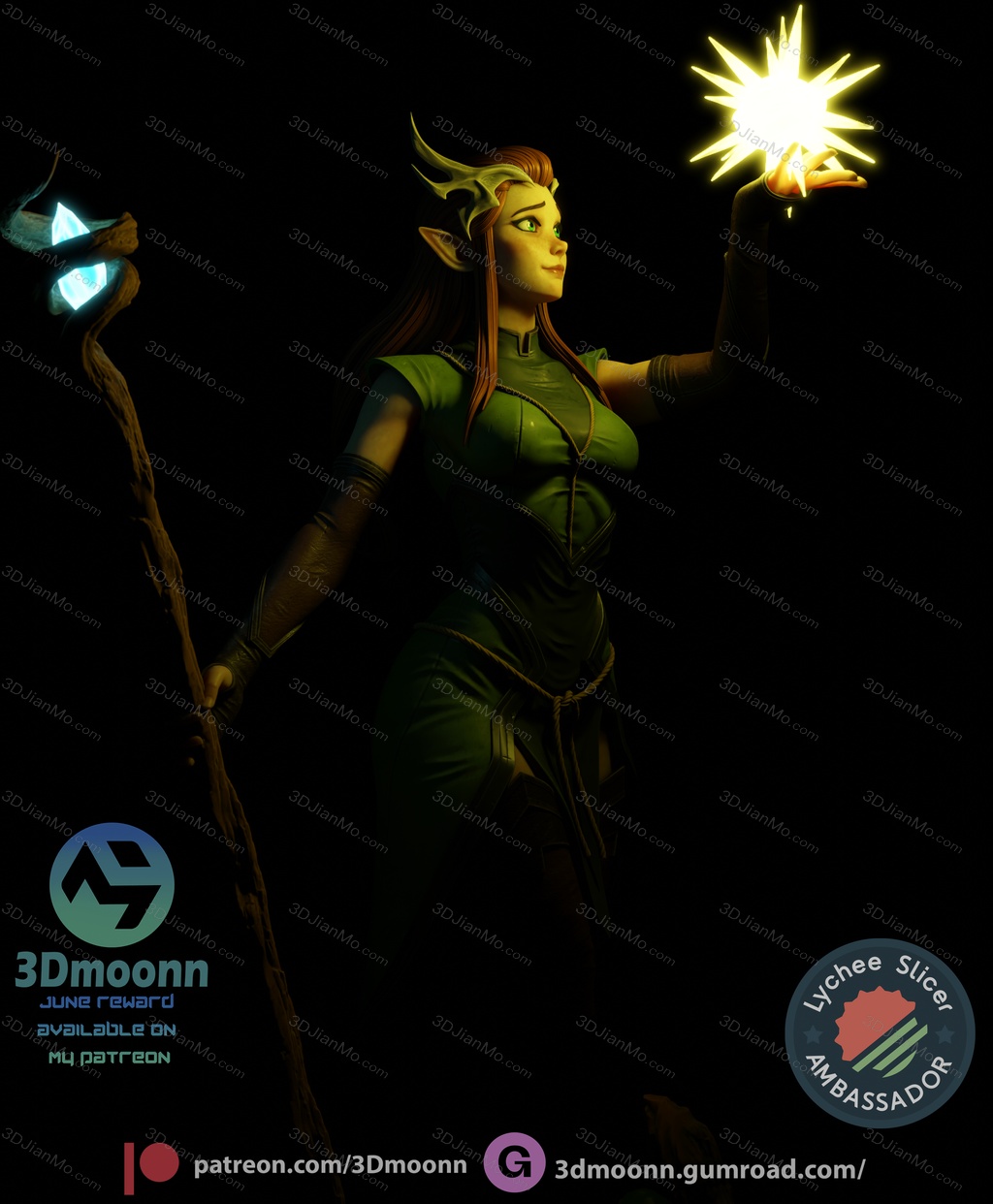 3Dmoonn 机械之声的传奇 玛丽莎蕾