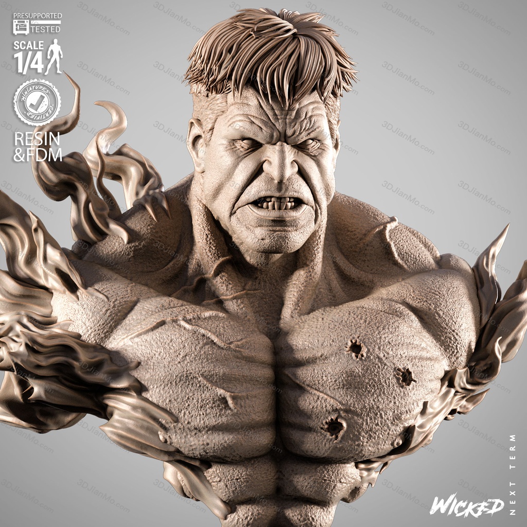 3DWicked 漫威 红巨人