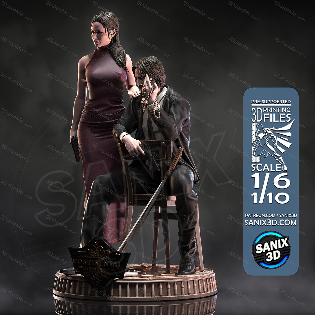 Sanix3d ‌疾速追杀 约翰·威克和伊芙