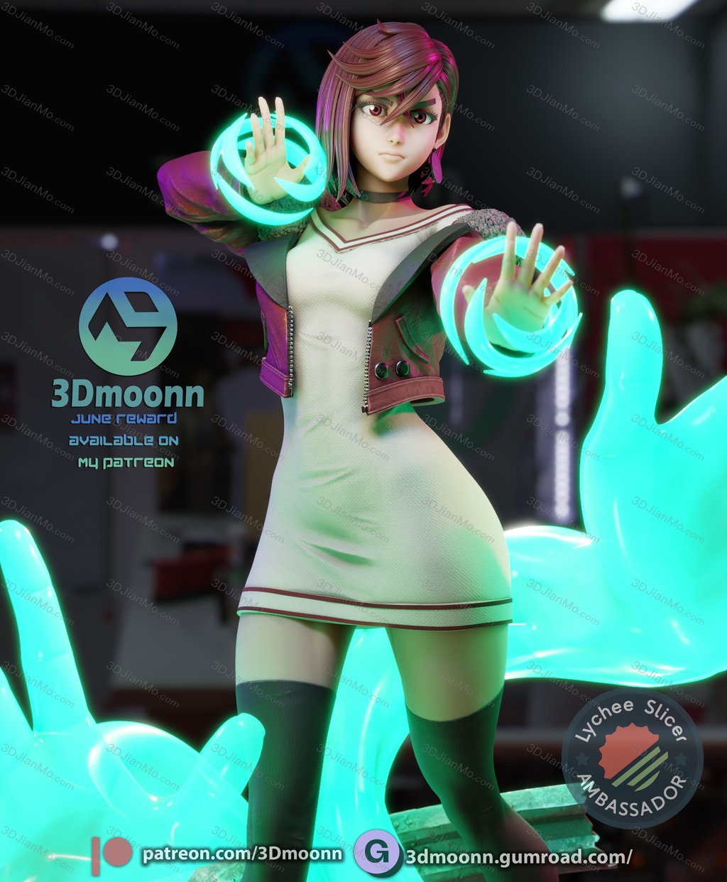 3Dmoonn 当哒当 绫濑桃