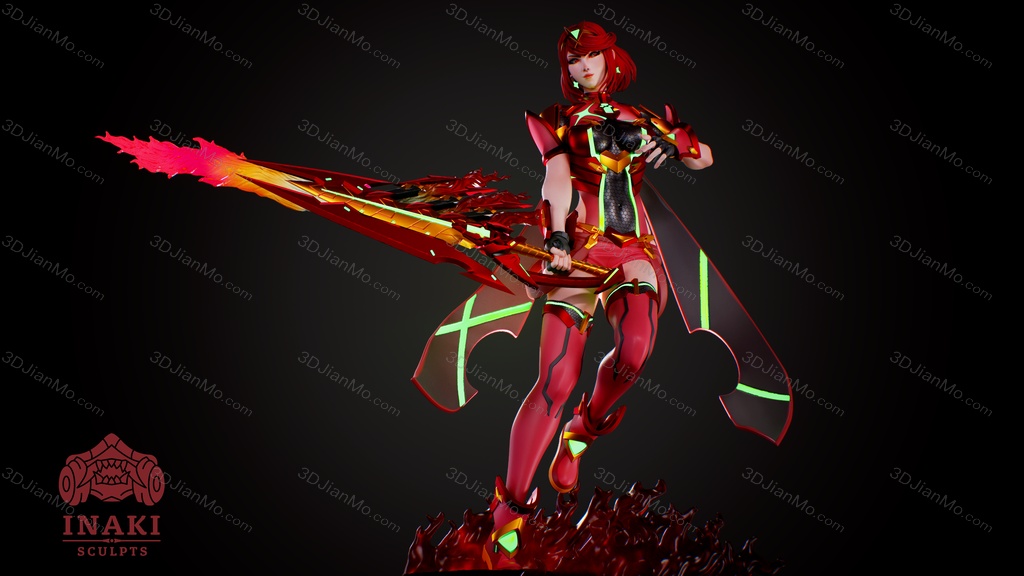 Inaki Sculpts 异度神剑 焰