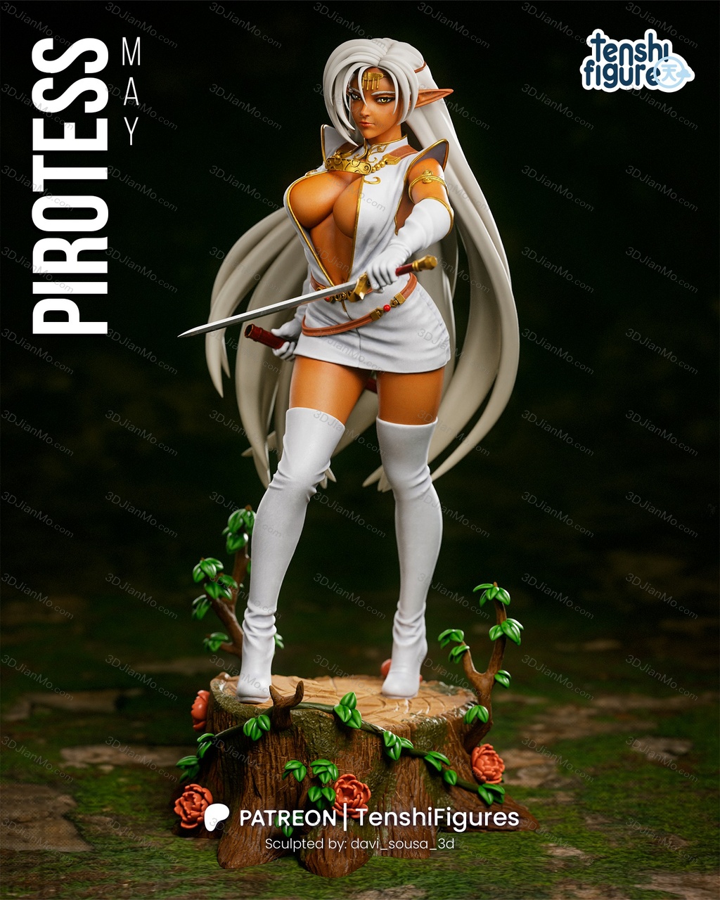 Tenshi Figures 罗德岛战记 比萝蒂丝