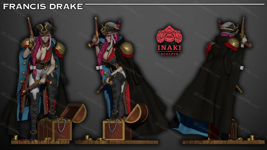 Inaki Sculpts 命运：冠位指定 弗朗西斯·德雷克