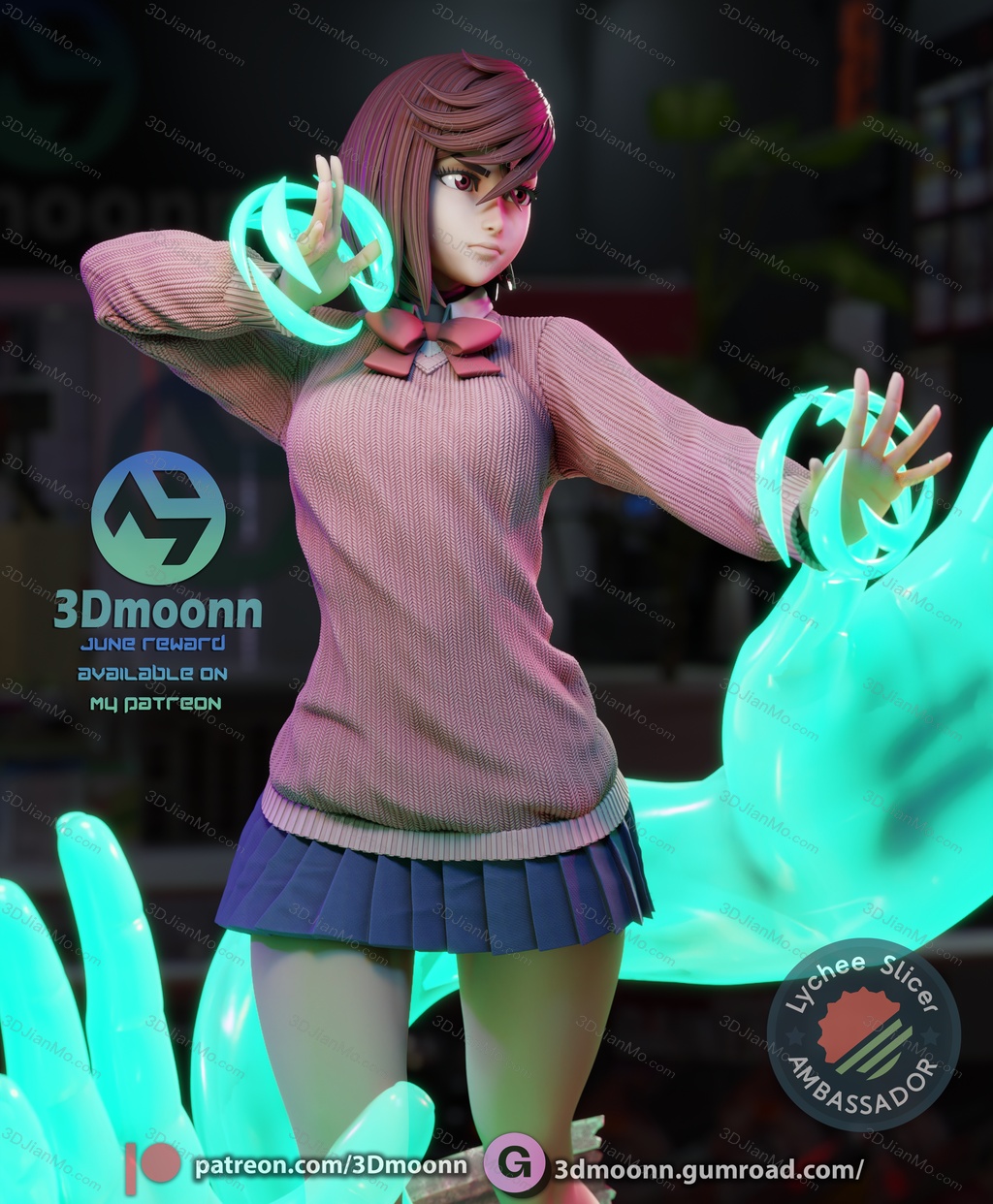 3Dmoonn 当哒当 绫濑桃