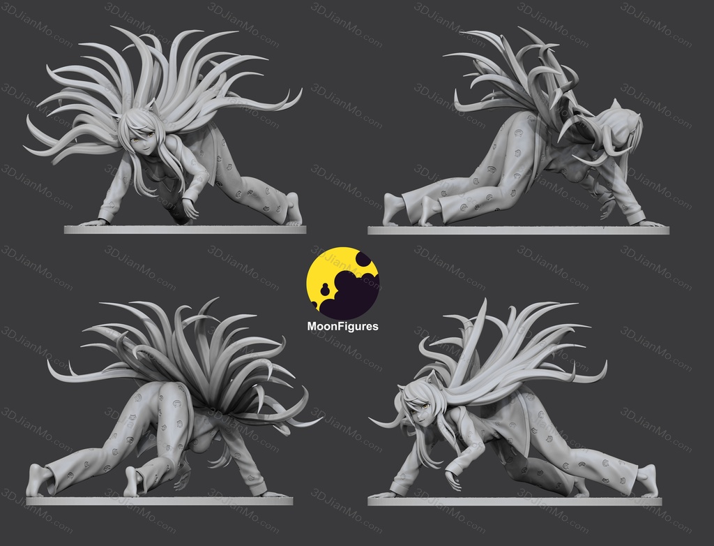 Moon Figures 猫物语 羽川翼