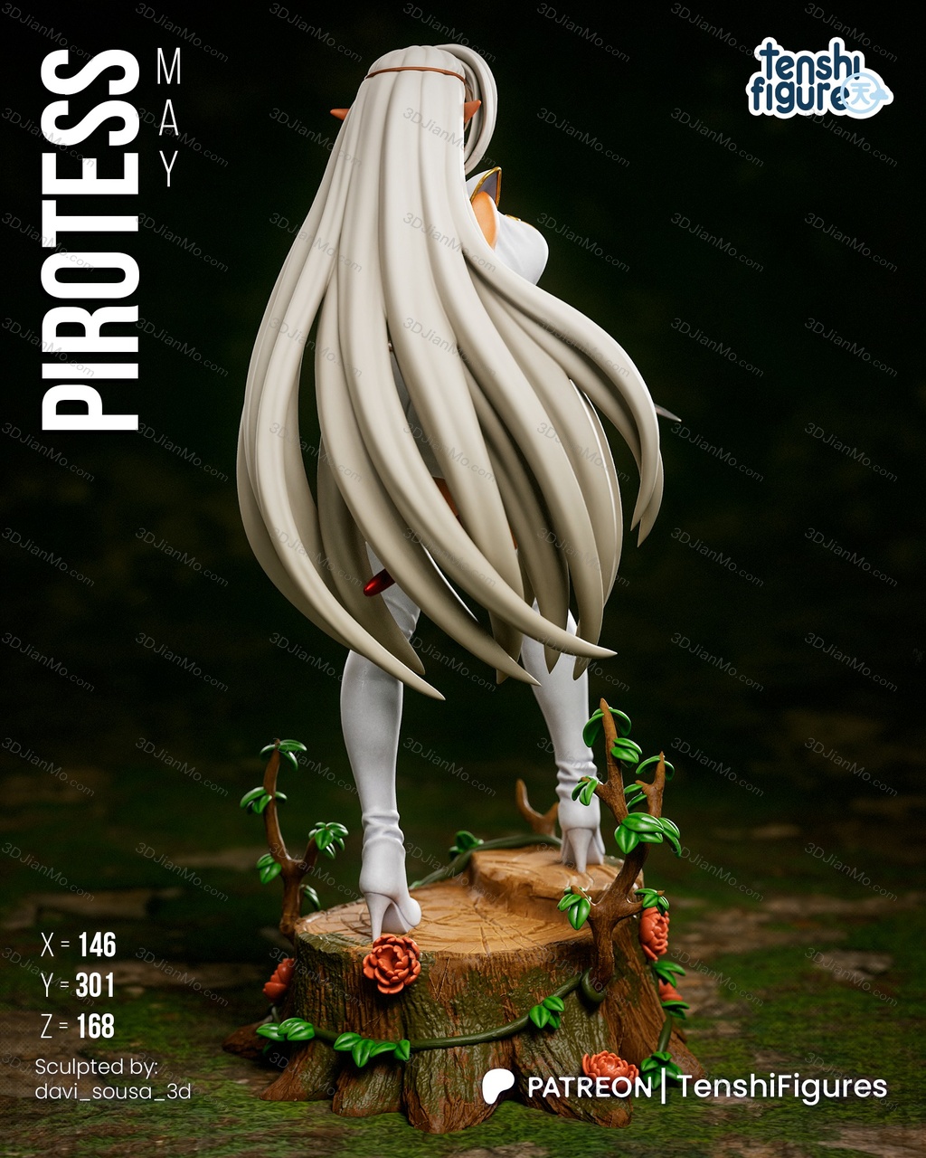 Tenshi Figures 罗德岛战记 比萝蒂丝