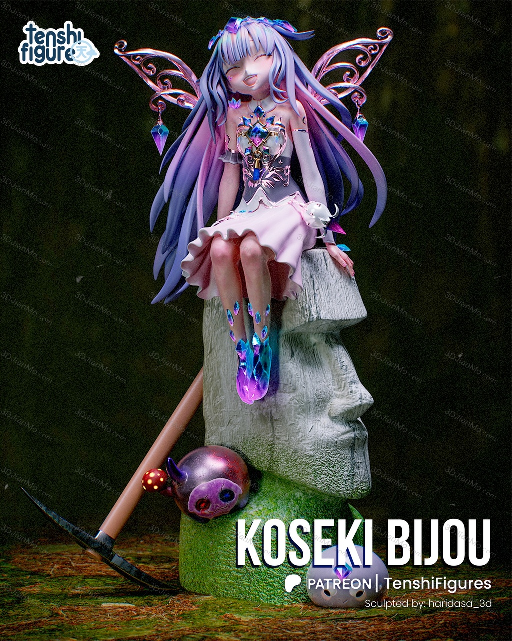 Tenshi Figures 虚拟偶像 古石碧珠