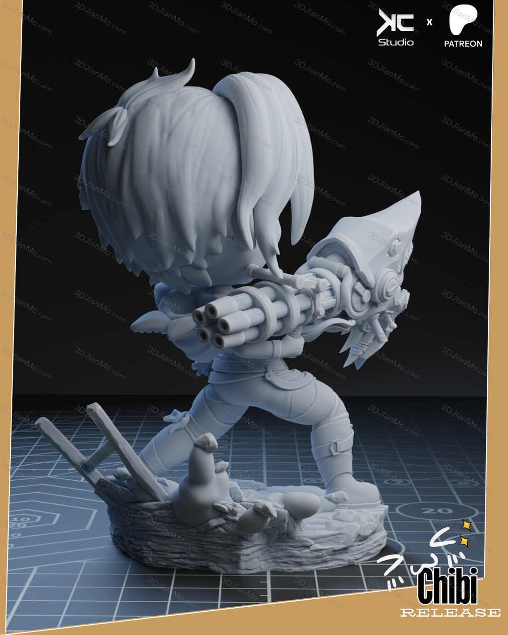KcStudio 英雄联盟 金克丝