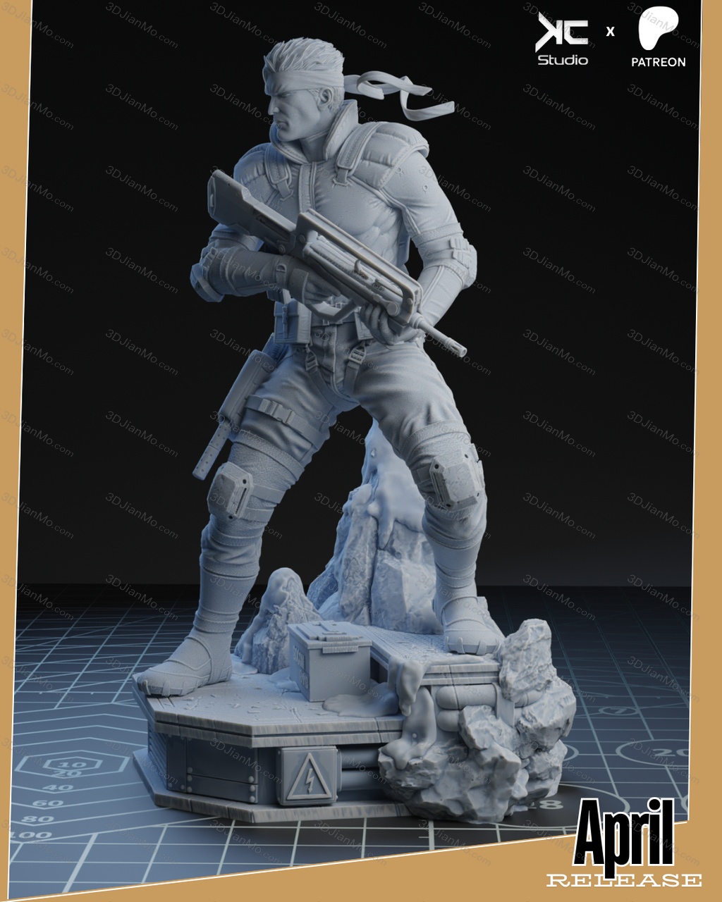 KcStudio 合金装备 索利德·斯内克