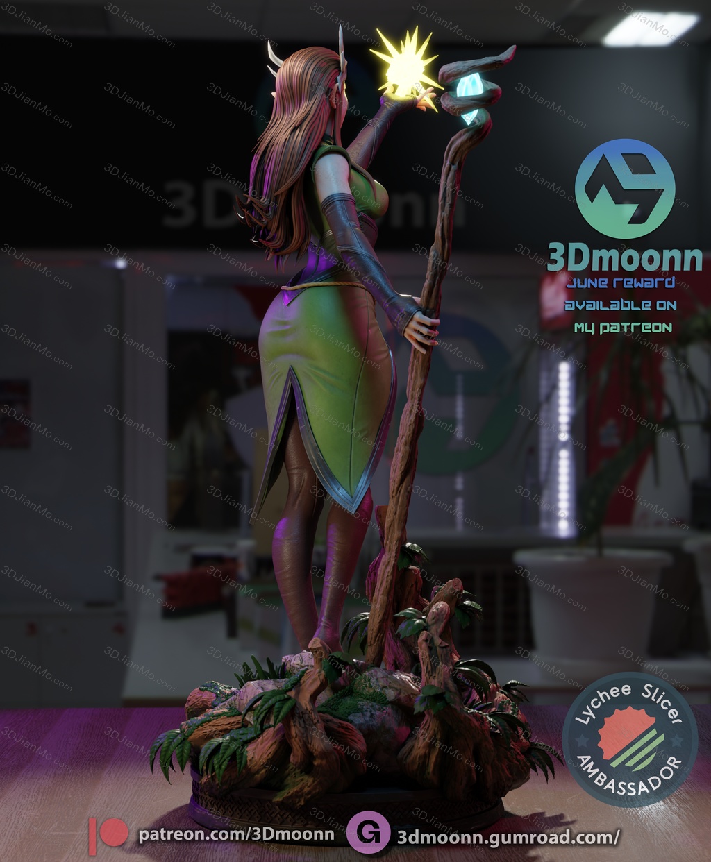 3Dmoonn 机械之声的传奇 玛丽莎蕾