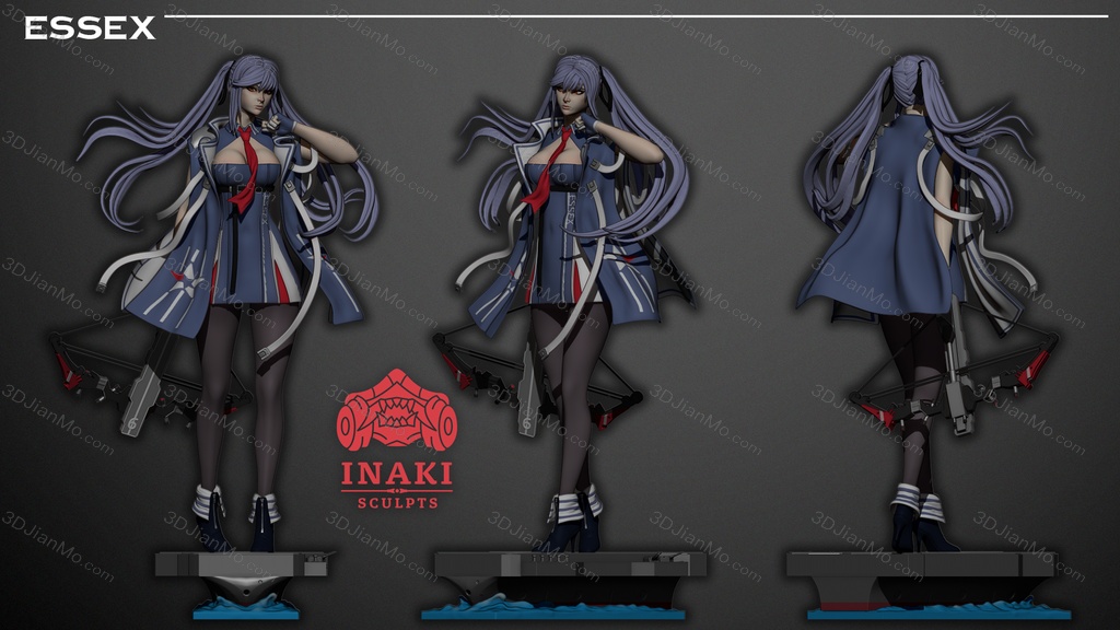 Inaki Sculpts 碧蓝航线 埃塞克斯