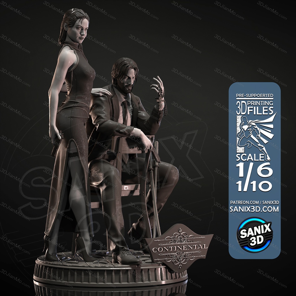 Sanix3d ‌疾速追杀 约翰·威克和伊芙