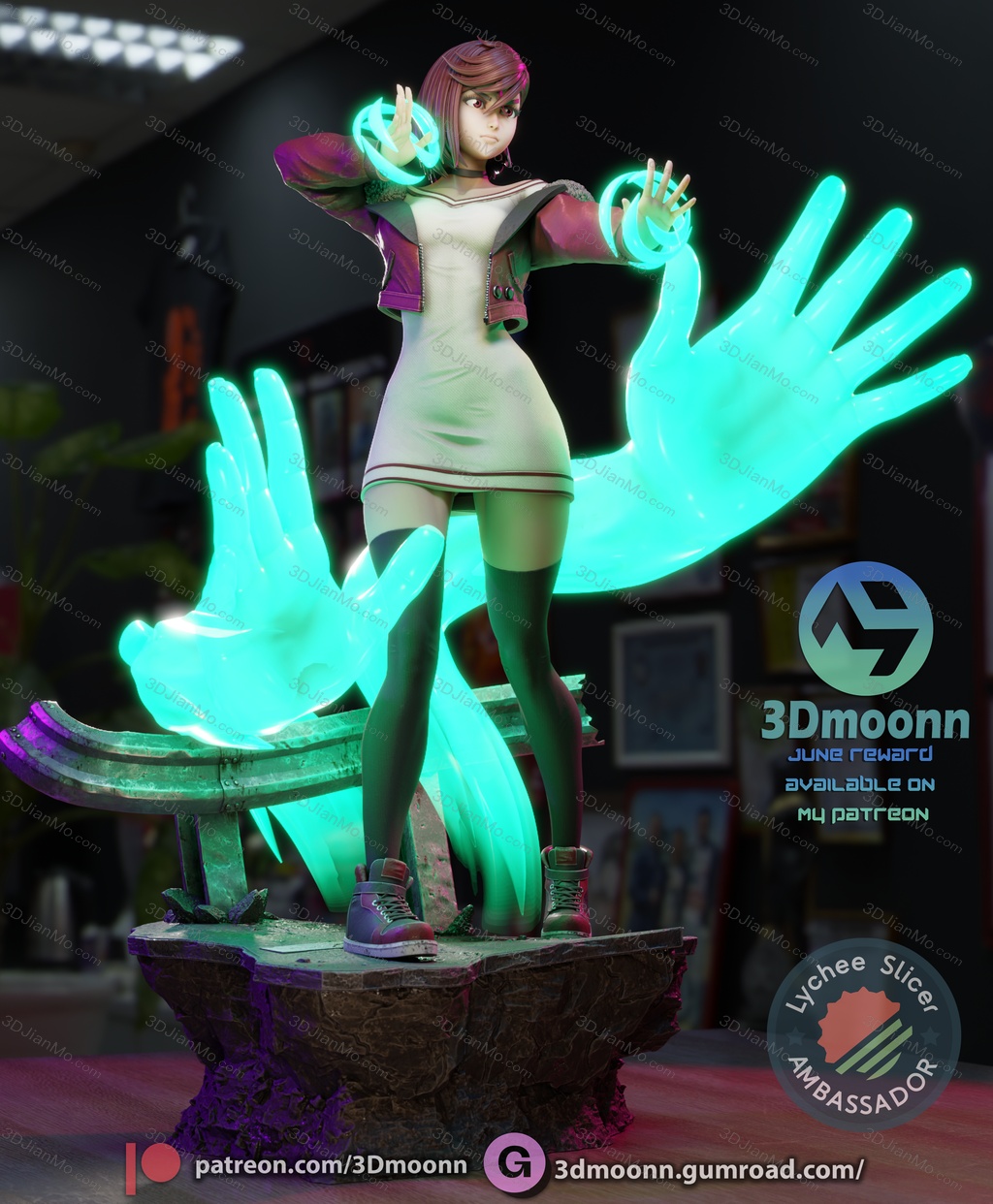 3Dmoonn 当哒当 绫濑桃