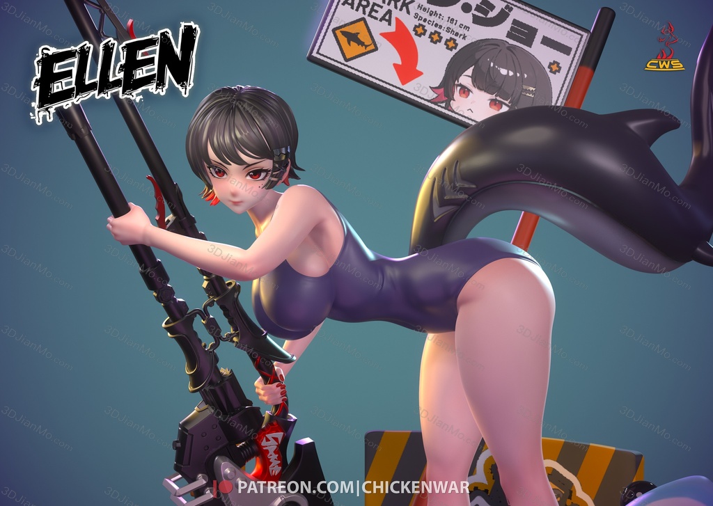 CW Studio 绝区零 艾莲・乔